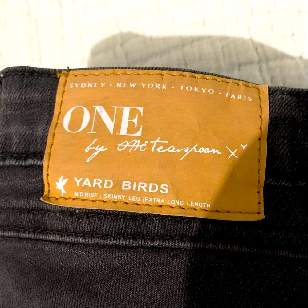 one teaspoon mid rise skinny jeans